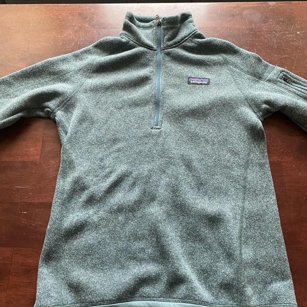 Patagonia Shadow Blue Better Sweater 1/4 Zip